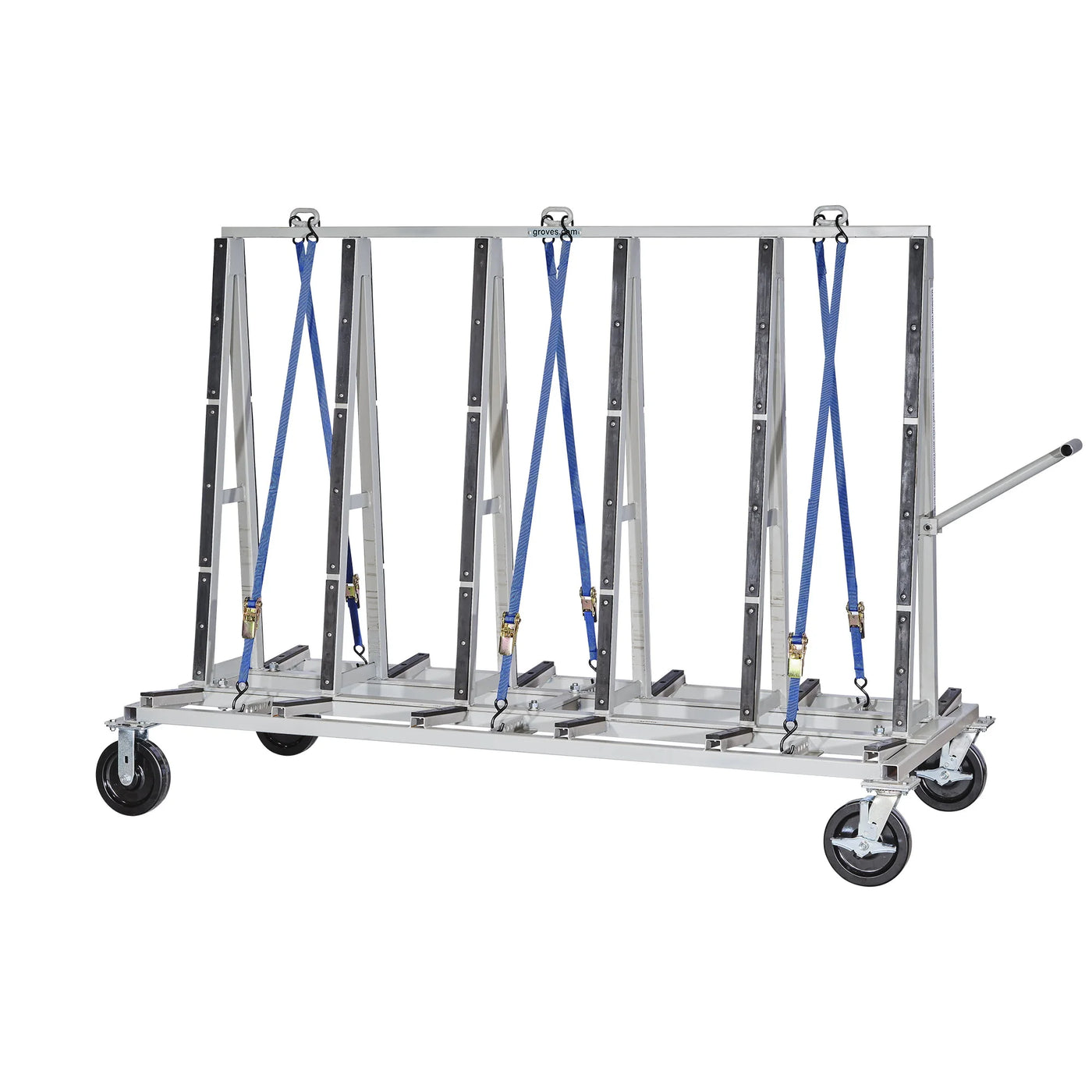 Groves Heavy-Duty Flat Glass Cart