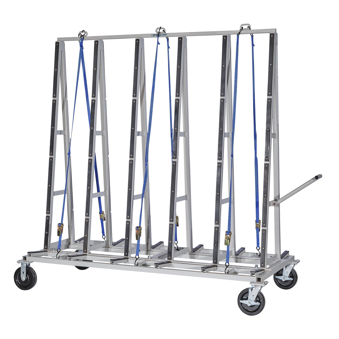 Groves Heavy-Duty Flat Glass Cart