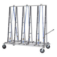 Groves Heavy-Duty Flat Glass Cart